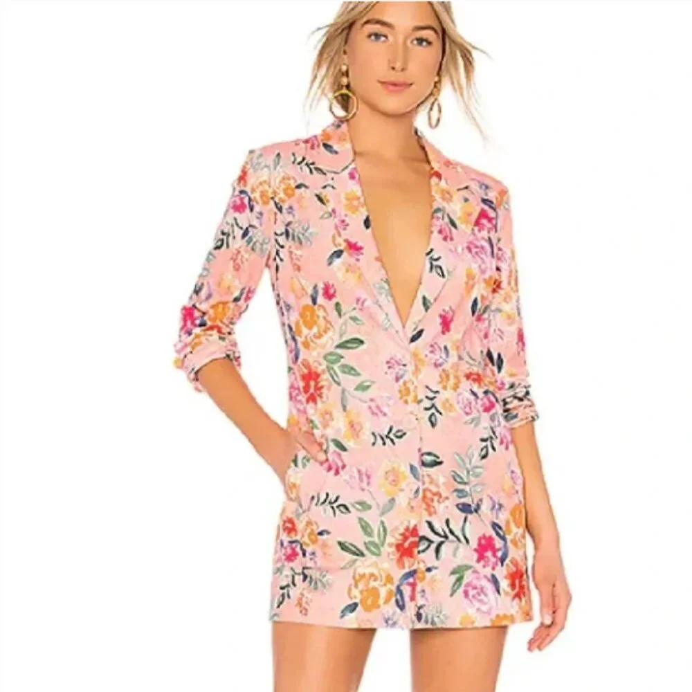 Revolve Lovers + Friends Miller Blazer Mini XXS